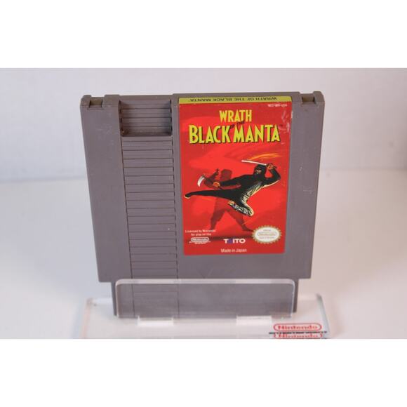 Wrath of the Black Manta (Nintendo Entertainment System, 1990, NES) Game Only - Picture 1 of 8